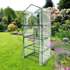 Relaxdays Anzucht Gewächshaus PVC Klarsicht -Günstiges Laube Lust Geschäft 006177c2f452680541988a20f845e0c7