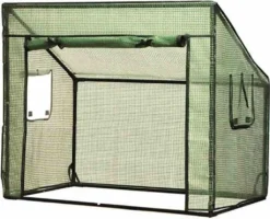 Siena Garden 405-431 Gewächshaus Aus PE Gitterfolie Für Hochbeet, 100 X 60 X 86/52 Cm, Grün (1 Stück)