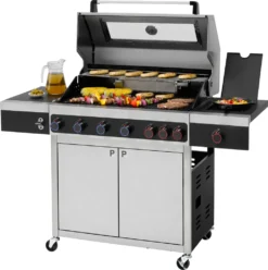 Tepro Edelstahl Gasgrill Keansburg 6 Special Edition, 6-Brenner Inkl. Powerzone Plus Infrarot-Backburner Plus Infrarotseitenbrenner -Günstiges Laube Lust Geschäft 007364ae25344c3f78ca8a1685434bdd