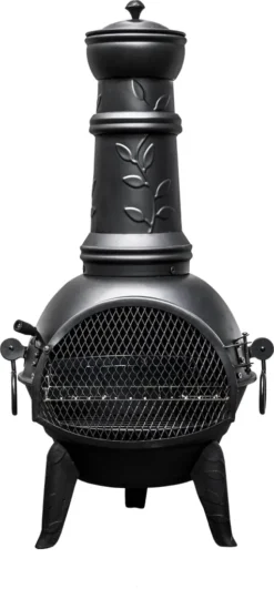 Buschbeck Mexiko-Ofen Leaf 107 Schwarz 90108.000