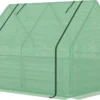 Outsunny Foliengewächshaus Frühbeet Mit Tür Zum Aufrollen Gewächshaus Treibhaus Tomatenhaus 127 X 95 X 92 Cm Grün 2 Outsunny Foliengewächshaus Frühbeet Mit Tür Zum Aufrollen Gewächshaus Treibhaus Tomatenhaus 127 X 95 X 92 Cm Grün -Günstiges Laube Lust Geschäft 0123153453ee83c5cc9e1f430c157b44