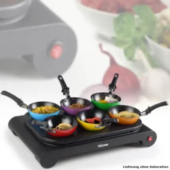 Tristar BP 2827 Tisch-Kochplatte Wok-Set Mit 6 Pfannen Und Backform Für Pfannkuchen 27 Tristar BP 2827 Tisch-Kochplatte Wok-Set Mit 6 Pfannen Und Backform Für Pfannkuchen -Günstiges Laube Lust Geschäft 016a2860f3b3a31898e2df7022d30069