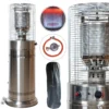 TroniTechnik® Heizstrahler Gas Heizpilz Heizgerät Terrassenheizer Terrassenheizstrahler 11 KW Gasheizstrahler Inkl. Schutzhülle Edelstahl -Günstiges Laube Lust Geschäft 02349e6a671dabc2762e23faa8f264f9