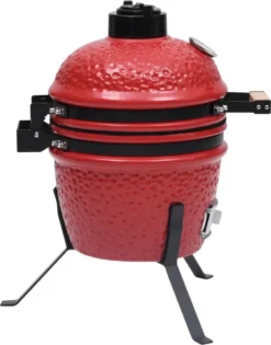 VidaXL 2-in-1 Kamado-Grill Smoker Keramik 56 Cm Rot -Günstiges Laube Lust Geschäft 0370292c5725322e559a6445048f023e