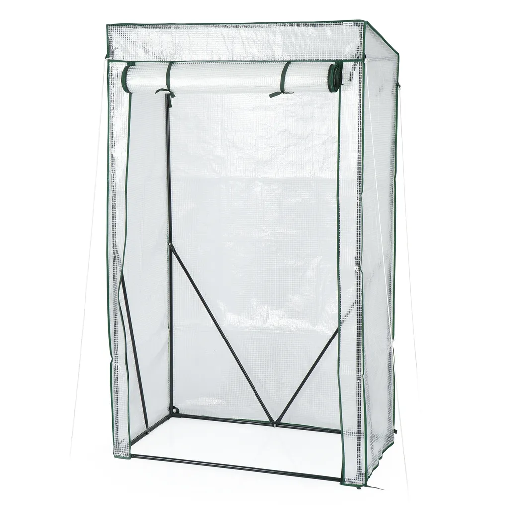 Hoberg Folien-Gewächshaus - 100 X 50 X 158/170 Cm Gewächshaus Tomatengewächshaus Treibhaus Frühbeet Folienzelt PE-Folie 140 G/m² 13 Hoberg Folien-Gewächshaus - 100 X 50 X 158/170 Cm Gewächshaus Tomatengewächshaus Treibhaus Frühbeet Folienzelt PE-Folie 140 G/m² – Bild 11