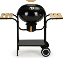 Grill Gartengrill Mit Deckel Und Ablageflächen