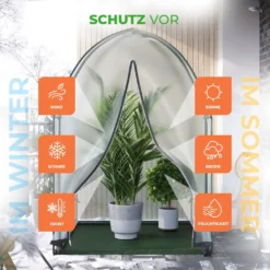 Biogreen Überwinterungszelt Icedome 120 X 120 X 183 Cm -Günstiges Laube Lust Geschäft 04d4e66adb3bbf456f68e00ed63e3fd1