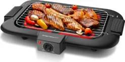 Aigostar Rauchfreier Tischgrill Barbecue Elektrogrill Elektrischer BBQ Grill 2000 Watt Antihaftbeschichtete Grillfläche 36 X 21cm, Abnehmbarer Fettauffangschale, Thermostat, Schwarz. 19 Aigostar Rauchfreier Tischgrill Barbecue Elektrogrill Elektrischer BBQ Grill 2000 Watt Antihaftbeschichtete Grillfläche 36 X 21cm, Abnehmbarer Fettauffangschale, Thermostat, Schwarz. -Günstiges Laube Lust Geschäft 057803eedd8e9b6cd02d20efacbbe7a2