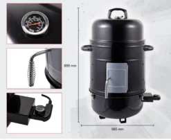 Orange County Smoker 60360004 Elektro SmokerElektrischer Smoker Mit 3 Ebenen, Räucherfass Ohne Flamme -Günstiges Laube Lust Geschäft 0651dfb6771837a31817b741882150ed