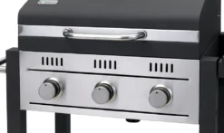 Tepro Gasgrillwagen Toronto Mit Drei Edelstahl-Brenner Und Thermometer -Günstiges Laube Lust Geschäft 074eb442e32fd922c89aa04df3abe1f9