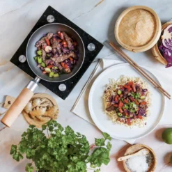 DeWok Tisch-Kochset Für Bis Zu 2 Personen Tischgrill Edelstahl Indoor Outdoor -Günstiges Laube Lust Geschäft 077355083dcabc8552ad8dd3035575c3