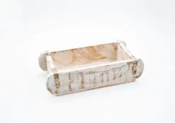 Chic Antique ZIEGELFORM 1-fach UNIKA Weiß Holz Unikat Aufbewahrung Box Holzkiste -Günstiges Laube Lust Geschäft 082535467ea56ac4e27fe12a0f3c1fb7