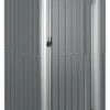 VidaXL Geräteschuppen Grau 118,5x97x209,5 Cm Verzinkter Stahl -Günstiges Laube Lust Geschäft 082fecc1c4ec035f643ffd35bc12d6d0