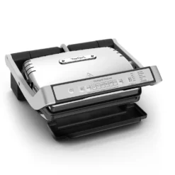 TEFAL GC707D Optigrill Deluxe Kontaktgrill (2000 Watt, Abnehmbare Platten, Automatische Programme, 5 Temperaturstufen, Spülmaschinenfeste Teile, Sensor-Technologie) -Günstiges Laube Lust Geschäft 085f7ba4a9244eb2565f193c1063ff67