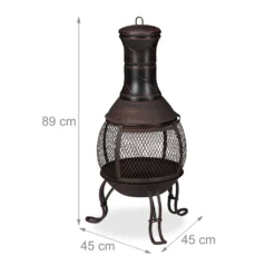 Relaxdays Aztekenofen Für Garten Rot-bronze -Günstiges Laube Lust Geschäft 08ffd89c7eb6b049ad4080f67e142fcc