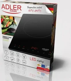 Adler Kochfeld AD 6513 Anzahl Brenner/Kochzonen 1, Induktion, LCD-Display, Schwarz -Günstiges Laube Lust Geschäft 09870a94252d7f91d4ee345ec334834e