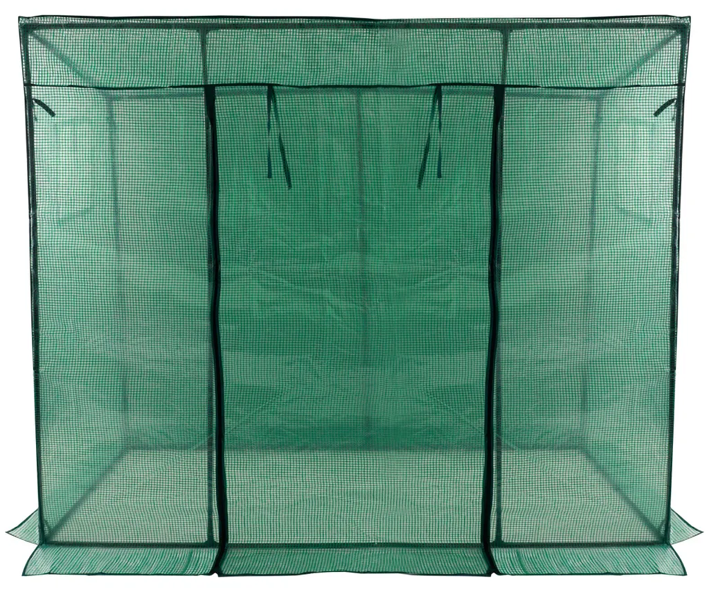 Linder Exclusiv Garten Foliengewächshaus, Mit Aufrollbare Tür Und Fenster MC4308 169x200x77 Cm 15 Linder Exclusiv Garten Foliengewächshaus, Mit Aufrollbare Tür Und Fenster MC4308 169x200x77 Cm – Bild 13