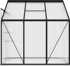 VidaXL Gewächshaus Anthrazit Aluminium 3,97 M³ 14 VidaXL Gewächshaus Anthrazit Aluminium 3,97 M³ -Günstiges Laube Lust Geschäft 0a2f776a4ce0f90f83fceb34f8c1fb5b
