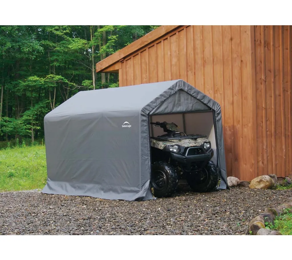 Foliengerätehaus ShelterLogic Gerätehaus In-a-Box 5,4m² 300x180cm 13 Foliengerätehaus ShelterLogic Gerätehaus In-a-Box 5,4m² 300x180cm – Bild 11