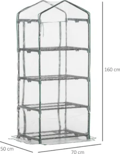 Outsunny Folien Gewächshaus Treibhaus Tomatenhaus Pflanzenhaus Frühbeet 4 Regalfächer Transparent 70 X 50 X 160 Cm 9 Outsunny Folien Gewächshaus Treibhaus Tomatenhaus Pflanzenhaus Frühbeet 4 Regalfächer Transparent 70 X 50 X 160 Cm -Günstiges Laube Lust Geschäft 0a7262eebf35a87a7987644bfdc40caa