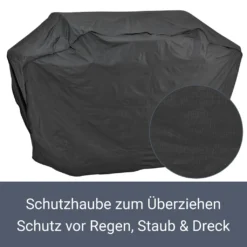 Juskys BBQ Gasgrill Dakota – Grillwagen Mit 5 Brenner 18 KW - Barbecue Grill Inkl. Deckel, Warmhalterost, Seitenablagen, Thermometer & Abdeckplane 16 Juskys BBQ Gasgrill Dakota – Grillwagen Mit 5 Brenner 18 KW - Barbecue Grill Inkl. Deckel, Warmhalterost, Seitenablagen, Thermometer & Abdeckplane -Günstiges Laube Lust Geschäft 0a7ed022ca32f3f2bf9a5662b5d8329c