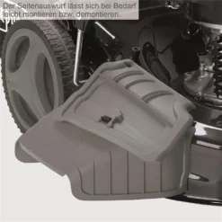 Scheppach MS197-51B Black Benzin Rasenmäher Trike Mit Radantrieb | 5,2PS | 4-Takt Motor 200ccm | 51cm Schnittbreite | 65L Fangkorb | Stahlgehäuse | 7-Fach Schnitthöhenverstellung 25-75mm -Günstiges Laube Lust Geschäft 0aab84193d2f69461a1df8f5fa7af86e