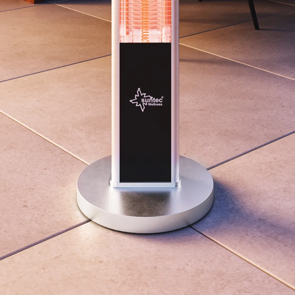 SUNTEC Infrarot-Heizstrahler Mit Fernbedienung | Heat Patio 2000 Carbon Wärmestrahler Für Terrasse | Outdoor Terrassenheizer Für Balkon, Garten Max. 2000 Watt Infrarotstrahler Strahlwasser-Schutz 8 SUNTEC Infrarot-Heizstrahler Mit Fernbedienung | Heat Patio 2000 Carbon Wärmestrahler Für Terrasse | Outdoor Terrassenheizer Für Balkon, Garten Max. 2000 Watt Infrarotstrahler Strahlwasser-Schutz – Bild 6