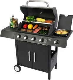 El Fuego Gasgrill "San Angelo" 4 +1 Brenner -Günstiges Laube Lust Geschäft 0b3c544f10cae1acf16e9d12bb0b7fbb