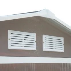 Outsunny Gerätehaus Metall Geräteschuppen Gartenhaus Garten Schuppen (L213 X W127 X H185cm) -Günstiges Laube Lust Geschäft 0b8bd096f12f00def2e0282f052d9ec7