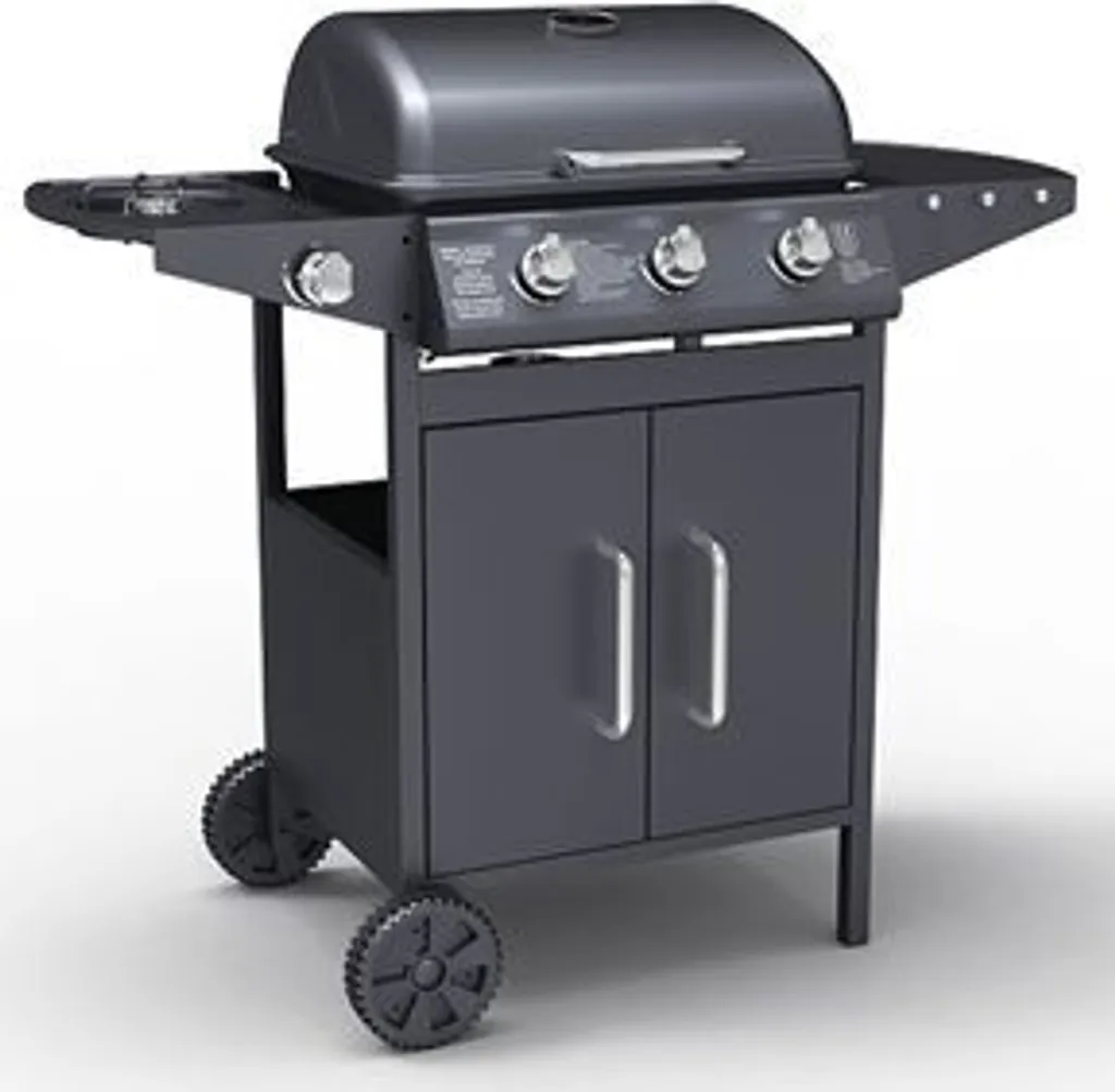 Tepro Gasgrill "Tarboro" 3-Brenner Mit Seitenkocher 10 Tepro Gasgrill "Tarboro" 3-Brenner Mit Seitenkocher – Bild 8