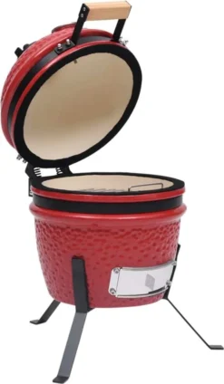 VidaXL 2-in-1 Kamado-Grill Smoker Keramik 56 Cm Rot -Günstiges Laube Lust Geschäft 0c94da9b11bac600cb70edcc6eaa8ad3
