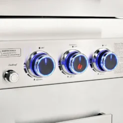 TAINO PLATINUM 2+1 Gasgrill Komplett Edelstahl 4-Brenner Silber Grillwagen BBQ Keramik-Brenner Sear-Zone -Günstiges Laube Lust Geschäft 0d38eb7d00cc08f509cb0ff257afaf89