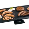 Bestron Elektrischer Tischgrill, XL Teppanyaki Grillplatte Im Asia Design, Grillspaß Für 6 Personen, Extra Große Grillfläche, 1.800 W, Farbe: Schwarz -Günstiges Laube Lust Geschäft 0dbc961401cc6e1bc7ccb6a004848e6d
