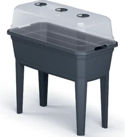 NABBI Kunststoffdampfer Auf Beinen IPE750 74,6 Cm - Anthrazit