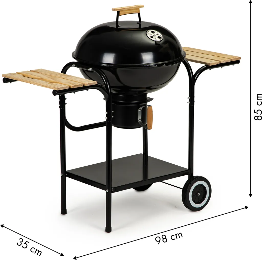 Grill Gartengrill Mit Deckel Und Ablageflächen 7 Grill Gartengrill Mit Deckel Und Ablageflächen – Bild 5