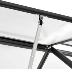 VidaXL Gewächshaus Anthrazit Aluminium 5,24 M³ -Günstiges Laube Lust Geschäft 0eedf1d6dbed70b116e33507270570cd