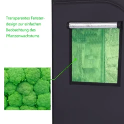 Gewächshaus Indoor Box Zuchtzelt Zuchtschrank Grow Zelt Indoor Pflanzenzelt 120 Cm X 180 Cm X 60 Cm -Günstiges Laube Lust Geschäft 0f49f33d549719f4eb5b290882083201