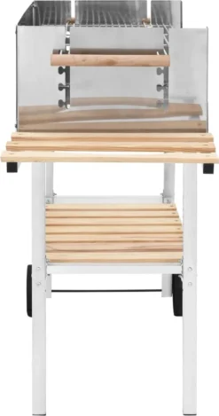 VidaXL XXL Holzkohlegrill Grillwagen Mit 2 Regalen Edelstahl 10 VidaXL XXL Holzkohlegrill Grillwagen Mit 2 Regalen Edelstahl -Günstiges Laube Lust Geschäft 0f9cb4289619ff171dd9897125823857