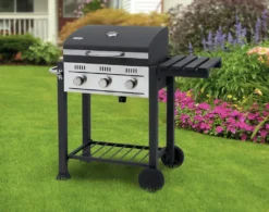 Tepro Gasgrillwagen Toronto Mit Drei Edelstahl-Brenner Und Thermometer -Günstiges Laube Lust Geschäft 0fac4d61bf99731358a3290b6935b932
