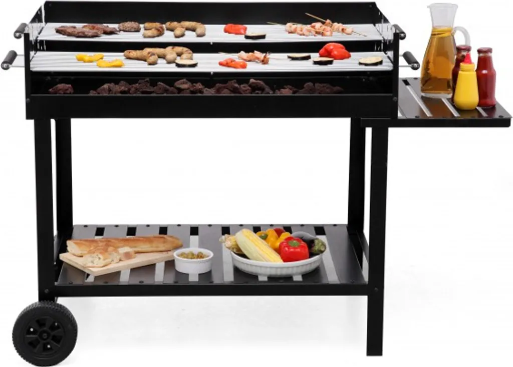 Tepro Grillwagen "Atlanta" 98 X 56 Cm Grillfläche, Schwarz 8 Tepro Grillwagen "Atlanta" 98 X 56 Cm Grillfläche, Schwarz – Bild 6