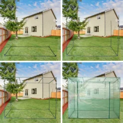 Jiubiaz Foliengewächshaus Gewächshäuser Treibhaus Tomatenhaus Pflanzenhaus Grün 200*80*170CM -Günstiges Laube Lust Geschäft 1165512f1204a52960758e65a7549337