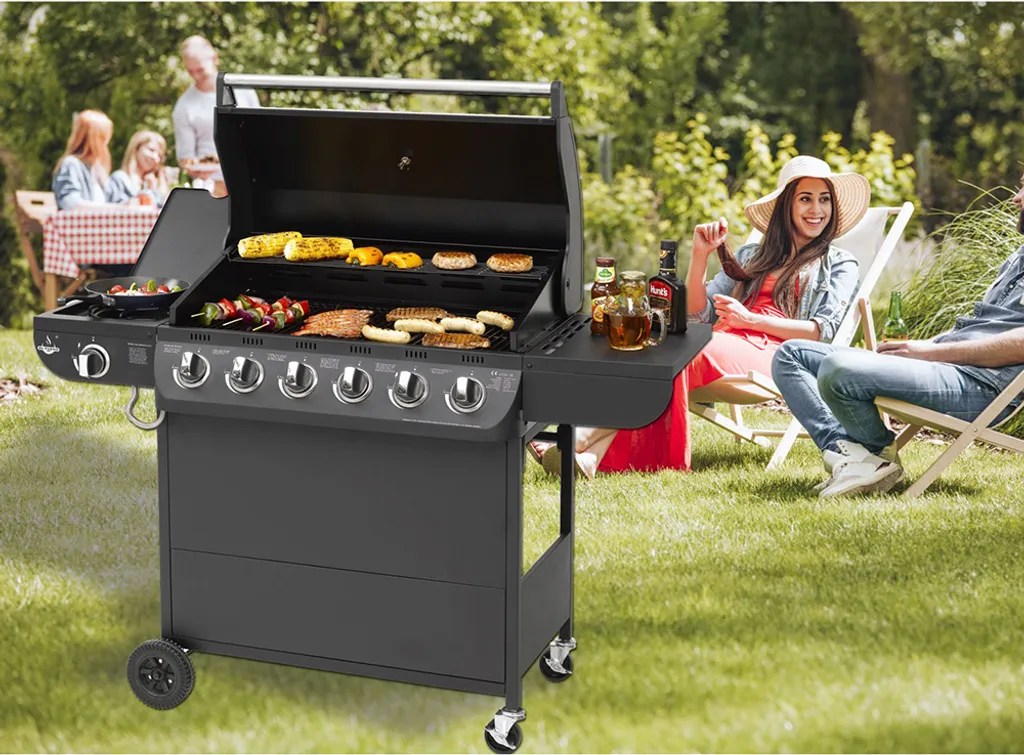 El Fuego® Gasgrill Columbus 6+1 AY0564 11 El Fuego® Gasgrill Columbus 6+1 AY0564 – Bild 9
