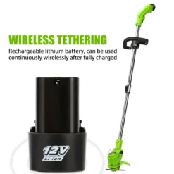 Scode Handrasenmäher Spindelmäher Elektronisch Kabelloss Haushalt Klein Mäher Wiederaufladbar (2 Batterie) -Günstiges Laube Lust Geschäft 119094e54eab75cff26f58383c668e8e