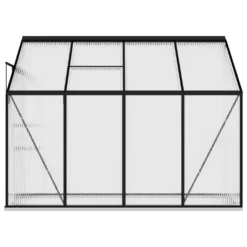 VidaXL Gewächshaus Anthrazit Aluminium 5,24 M³ -Günstiges Laube Lust Geschäft 12542a71376f471f305b4256aef1f48d