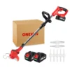 ONEVAN 2500W Elektrorasenmäher Garten Rasenmäher Mit 2 Akkus -Günstiges Laube Lust Geschäft 157e81a4ab0ee06bf41af050aead1ff1