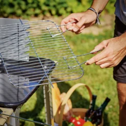 Grillwagen Holzkohlegrill BBQ Grill Inkl. Räder Ablagen Grillspieß Windschutz Garten Terrasse Campingrill Fahrbar -Günstiges Laube Lust Geschäft 16168d182de8982f25e30af92e094e13