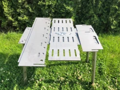 Schaschlik Grill, Mangal Aus 4 Mm Stahl (ST37) Zerlegbar XXL -Günstiges Laube Lust Geschäft 176636da9e9841aed8869232ac8fb10f