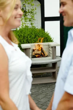 Buschbeck Grillbar Montana Weiß-braun 90016.000 -Günstiges Laube Lust Geschäft 187a3ebf65a6e04cdc5aa5f633e326c0