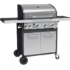Tepro Edelstahl Gasgrill "Rosedale" 4 + 1-Brenner Mit Seitenkocher