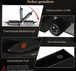 Kontaktgrill, Scheffler 2000W Optigrill, Multi Grill, Lahmacun Makinasi, Grill, Toaster, Brotmaschine, Edelstahl Tischgrill Mit Grill, Brotbackform, Kasserolle, Antihaft-Beschichtung -Günstiges Laube Lust Geschäft 19e524407653a5e1f326c116af18d4d8